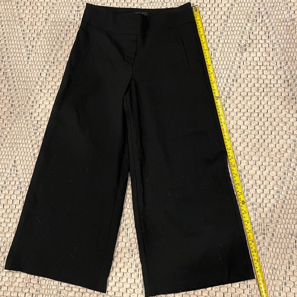 Isaac Mizrahi Wide leg cropped dress pants - Picture 3 of 11